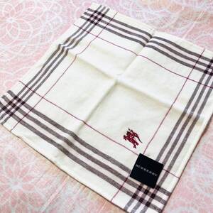 【レア】新品/BURBERRY/タオルハンカチ/正規品/バーバリー/綿100%/未使用/即決あり/匿名発送/ノバチェック/ハンカチ/ハンドタオル/日本製/j