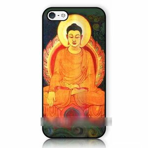 iPhone 7 仏教仏像仏陀 アートケース 保護フィルム付