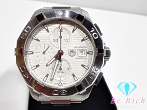 美品 タグ ホイヤー TAG HEUER アクアレーサー 300M クロノグラフ デイト CAY2111.BA0927 自動巻き SS ウォッチ 【中古】 bt2944