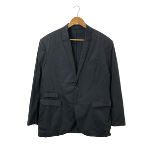 Neil Barrett ニールバレット 【men1799D】 SLIM FIT 2B テーラードジャケット JKT ポリエステル 黒 ブラック メンズ 52 イタリア製 HC