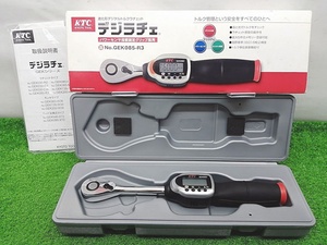 中古品 KTC 京都機械工具 9.5sq デジタルトルクレンチ デジラチェ ラチェットヘッドタイプ GEK085-R3