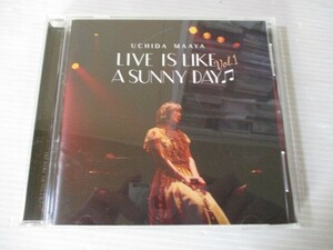 BT C5 送料無料◇内田真礼　LIVE IS LIKE A SUNNY DAY Vol.1　◇中古CD　