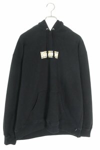 シュプリーム パーカー 22SS Burberry Box Logo Hooded Sweatshirt サイズ:L バーバリーボックスロゴパーカー 中古 NO05