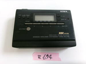 (Z-654)AIWA ポータブルカセットレコーダー HS-JX50 動作未確認 現状品