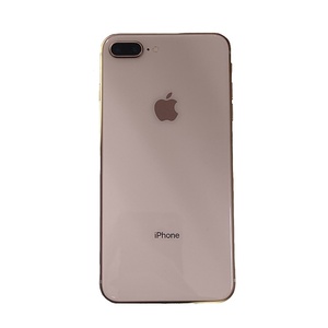 Apple iPhone8plus 256GB MQ9Q2J/A ゴールド SIMロック解除済 NW利用制限:KDDI〇 バッテリー最大容量100％ ※液晶焼け 【中古】 JA-19483