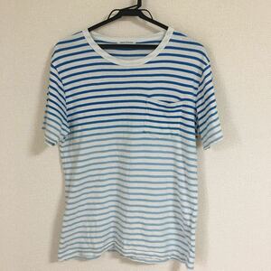 ボーダーTシャツ 半袖Tシャツ URBAN RESEARCH 38 M ポケットTシャツ