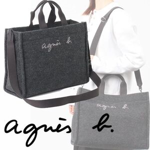 agnes b アニエスベー TAS11A－02 2wayトートバッグ