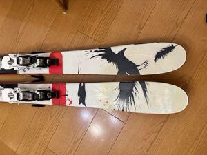 美品 Line Sir Francis Bacon 178cm 滑走日数約20日 シール(オマケ) バックカントリー AMBITION 12 MN TOURING BINDINGS ライン ベーコン