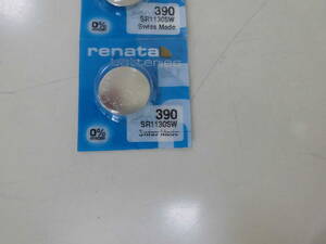 在庫限り◎☆1個☆レナタ電池SR1130SW(390)使用推奨09-2025追加有A◎送料63円◎