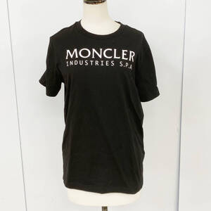 美品 MONCLER モンクレール 半袖Tシャツ 黒/ブラック #XS