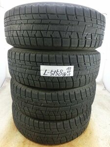 L-5158 溝あり 中古スタッドレス ヨコハマ アイスガード iG50 PLUS 195/65R15 91Q (4本)