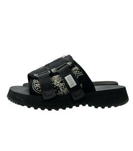 MIYAGIHIDETAKA ミヤギヒデタカ　x SUICOKE Paisley Slider Sandal ブラック サイズ:10