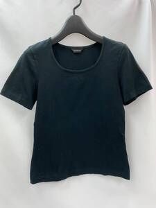 USED M INGEBORG 半袖 カットソー 黒 ブラック 無地 シンプル 黒無地 Tシャツ トップス インゲボルグ