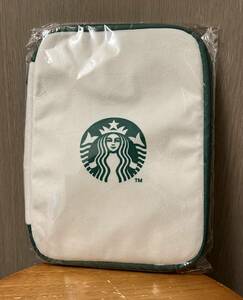 スターバックス　リバーシブルマルチケース　福袋2024年　STARBUCKS 25cm×18cm 未使用