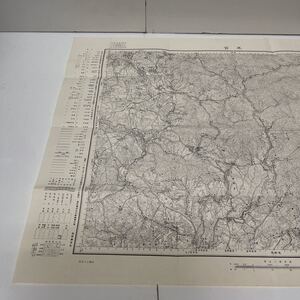 古地図 地形図 五万分之一 地理調査所 昭和29年応急修正 昭和30年発行 末吉 鹿児島県 宮崎県