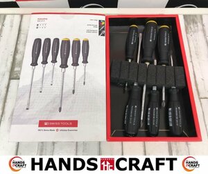 ★即決価格★SWISS TOOLS　スイスグリップ　未使用保管品　8249　貫通ドライバー　6本セット【ハンズクラフトうるま店】