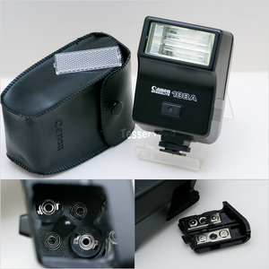 Canon 188A SPEEDLITE ワイドパネル・ケース付 動作OK [1217]