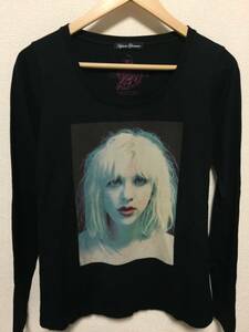 ※今だけお得！！名作★ヒステリックグラマーコートニーラブガールプリントロングTシャツ★M784★超美品 hysteric glamour ロックT バンドT