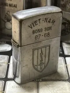 【ベトナムZIPPO】本物 1967年製ベトナムジッポー「在ベトナム第1野戦軍」