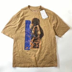 NIKE ナイキ ジョーダン ビンテージ風オーバーサイズTシャツ DA9892-200 ベージュ M