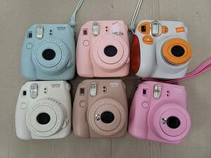 T106[06]T11(インスタントカメラ) ジャンク 富士フィルム チェキ instax mini 7/8/8+ 6台まとめ 6/3出品