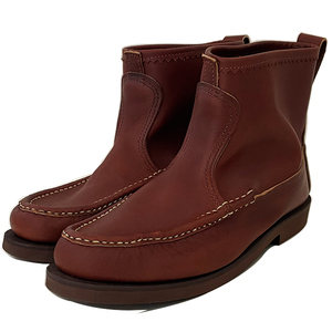 格安 RUSSELL MOCCASINラッセルモカシンKNOCK ABOUT BOOTS ノックアバウト s4070-7 BROWN 26.5cm US8h 箱付 ブーツ新品未使用