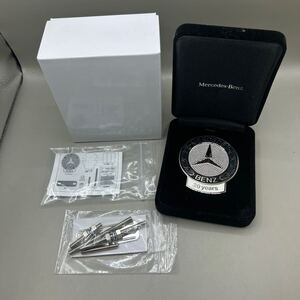 k1210607 【レア】Mercedes-Benz オーナー表彰 20年 記念品 メルセデスベンツ グリルバッジ メルセデス・ベンツ レトロ 中古品 現状品