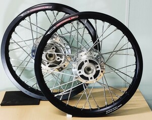 ksr110、ksrpro用アルミスポークホイール　F14 1.4J/R14 1.6J KSR2も取り付け可