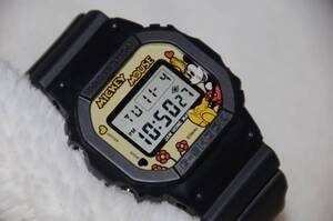 Jam Home Made　Disney　G-SHOCK　DW-5600VT　ミッキー　黒　腕時計ジャムホームメイド