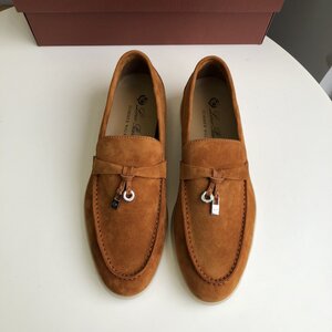 イタリア　ロロピアーナ Loro Piana パンプス 　羊革×レザー　レディーズ　シューズ　カジュアル　きつめ 35-41　サイズ選択可能　0463