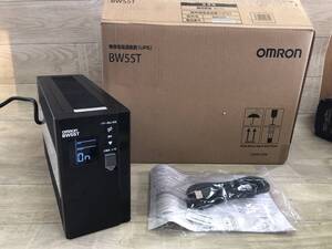 L-1073 OMRON オムロン UPS BW55T 無停電電源装置 正弦波 現状品