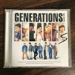 (476)中古CD100円 GENERATIONS from EXILE TRIBE DREAMERS(CD+DVD)