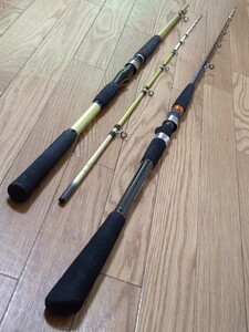 DAIWA ダイワ 船釣り 釣竿 リーディングイカ直結 MH-135 フィルダーヤリイカ 195 2本セット