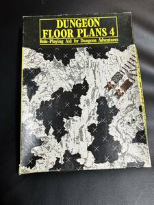 ゲームズワークショップ　GAMES WORKSHOP dungeon floor plans4 1984 role playing aid for dungeon adventures