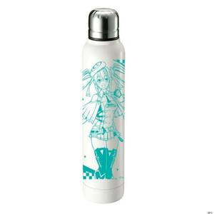 初音ミク サーモボトル 水筒 350ml おしゃれ 送料無料 かわいい 萌え グッズ レーシングミク 2023Ver マグボトル ステンレス