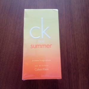 【希少未開封品】Calvin Klein シーケーワンサマー2005（男女兼用）EDT SP 100ml 香水 オードトワレ ck one summer【限定品】【廃番】