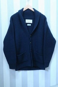 4-2243/MAISON KITSUNE ショールカラーウールニットカーディガン メゾンキツネ