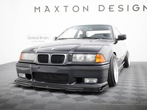 1992-1999 BMW M3 E36 フロント スプリッター スポイラー V1 / リップ エプロン バンパー ディフューザー エアロ スカート