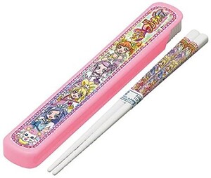 【 ドキドキプリキュア 箸 ＆ 箸箱 】 新品 即決 弁当 入園 入学 食事 食器 ドキドキ プリキュア 日本製