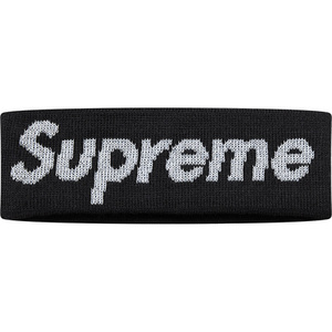 希少★新品本物【黒】★New Era Reflective Logo Headband Box ニューエラ リフレクティブ ロゴ ヘッドバンド 正規店購入 Supreme 2016A/W