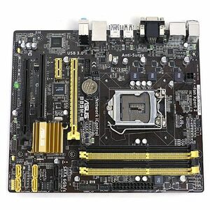 【中古】ASUS製 MicroATXマザーボード B85M-E LGA1150 [管理:1050003671]