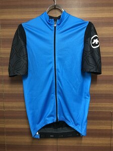 HM021 アソス assos XC short sleeve jersey 半袖サイクルジャージ 青黒 S