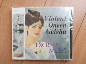 激レア未開封！☆暴力温泉芸者 / エクスクレート・ミュージック☆Excrete Music Violent Onsen Geisha 中原昌也 Hair Stylistics Vanilla-9