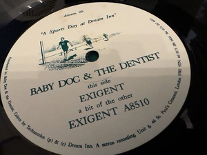 12”★Baby Doc & The Dentist / A Sports Day At Dream Inn / プログレッシブ・トランス！