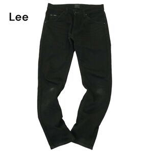 Lee × nano universe リー × ナノユニバース別注★ LB0061 裏起毛 ストレッチ デニム パンツ ジーンズ Sz.S　メンズ 黒　A4B02542_5#Q