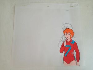 セル画 / アタッカーYOU！ / 葉月優 その10 / 縦…約23cm、横…約26.5cm / 原画付き / D-5 【Z005】