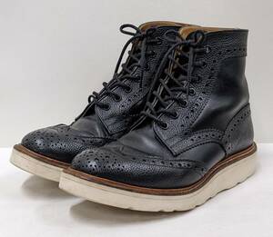 Tricker’s×EDIFICE EDIFICE/トリッカーズ×エディフィス/カントリーブーツ/7ホール/レザー/本革/ウィングチップ/Vibram/ビブラムソール