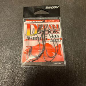 新品　デコイ ドリームフック ワーム15 3/0 DECOY WORM15 オフセットフック　DREAM HOOK フィネス オフセット