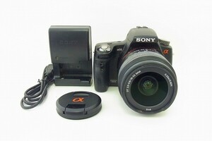 Y224-N37C-161 SONY ソニー α55 / 3.5-5.6 18-55mm SAL1855 デジタル一眼カメラ 現状品③