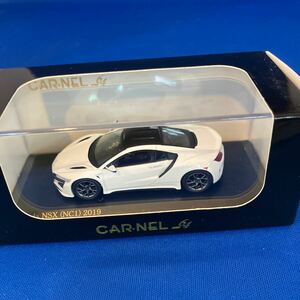 CAR-NEL 1/64 CN640022 ホンダ　NSX NC1 2019 130R ホワイト